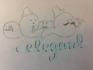 C. elegans graphic/cartoon